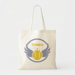 Tote Bag Balle de tennis personnalisée avec ailes