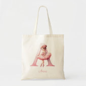 Tote Bag Ballerina personnalisée (Devant)