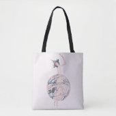 Tote Bag Ballerine de nouveau d'art (Devant)