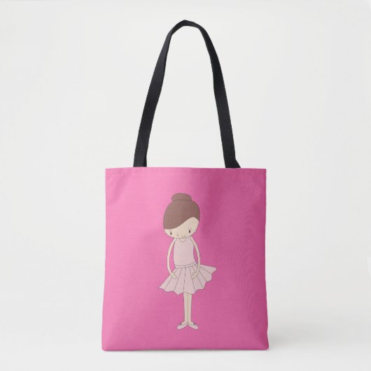 Tote Bag Ballerine illusima (Devant)