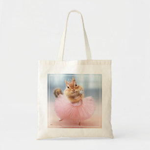 Tote Bag Ballerine mignonne de tamia dans le tutu au studio