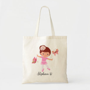 Tote Bag Ballet Papillon amis Tutu Ballerina Girl