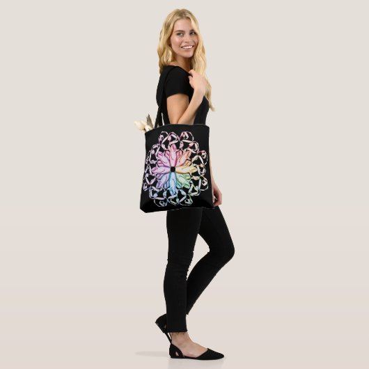 Tote Bag Ballet Pattern (Sur le modèle)