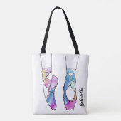 Tote Bag Ballet personnalisé Ballerina (Dos)