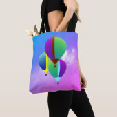 Tote Bag Ballons à air chaud (De près)