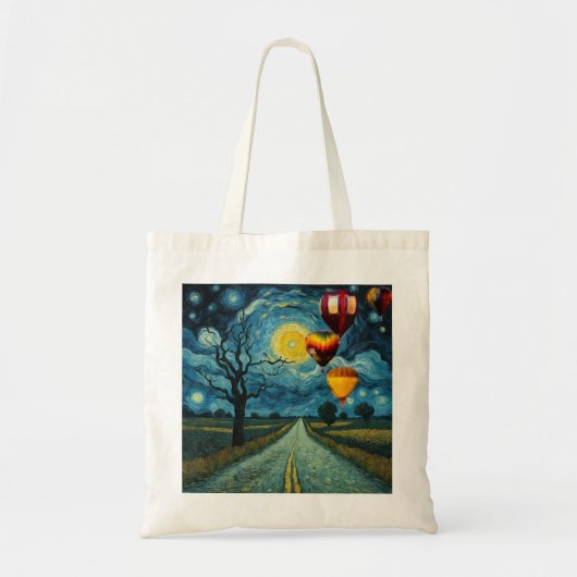 Tote Bag ballons à air chaud (Devant)