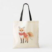 Tote Bag Ballons Coeur Fox mignon (Dos)