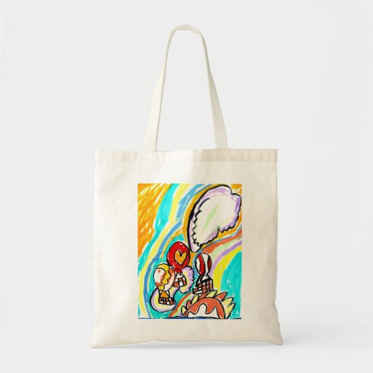 Tote Bag Ballons d'air d'été (Devant)