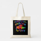 Tote Bag Ballons professionnels mignon Parti de torsion ani (Dos)
