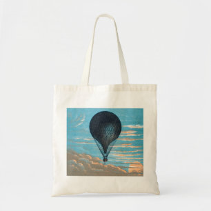 Tote Bag Balloon à air chaud vintage Retro View First Ballo