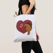 Tote Bag Balloon aime Porcupine (De près)