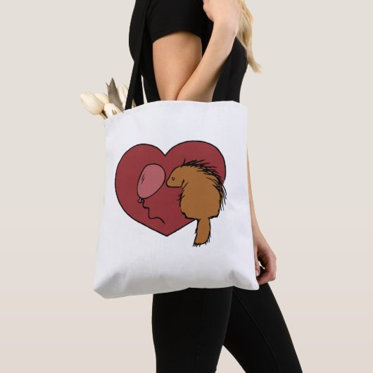 Tote Bag Balloon aime Porcupine (De près)