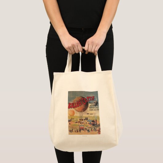 Tote Bag Balloon captif à l'affiche d'exposition (Devant (produit))