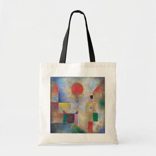 Tote Bag Balloon rouge, Klee (Devant)