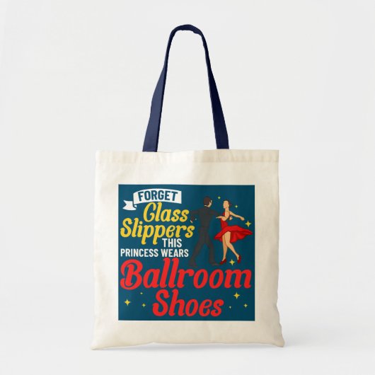 Tote Bag Ballroom Dancing Débutant Musique Danseuse Cours (Devant)