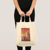 Tote Bag Balnéaire, Oregon Vue Aquarium (Devant (produit))