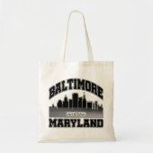 Tote Bag Baltimore, Maryland (Devant)