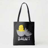 Tote Bag Balut philippin drôle (Devant)