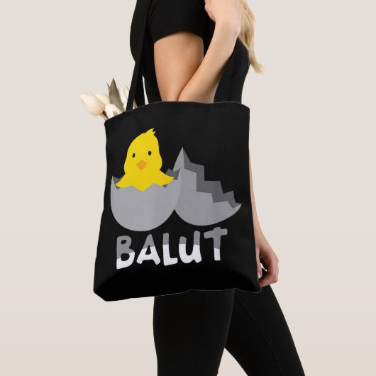 Tote Bag Balut philippin drôle (De près)