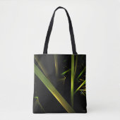 Tote Bag Bambou Abstrait (Devant)