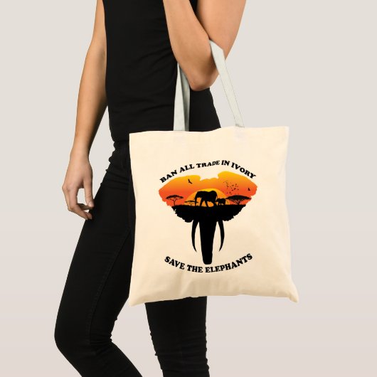Tote Bag Ban Ivory (Devant (produit))