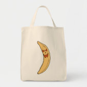 Tote Bag Banana Jack-o-Lantern (Devant)