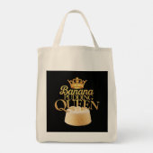 Tote Bag Banana Pudding Queen Design ultime pour dessert (Dos)