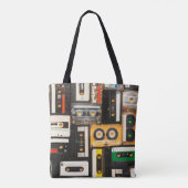 Tote Bag Bande audio rétro (Dos)