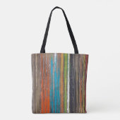 Tote Bag bande de peinture verticale (Dos)