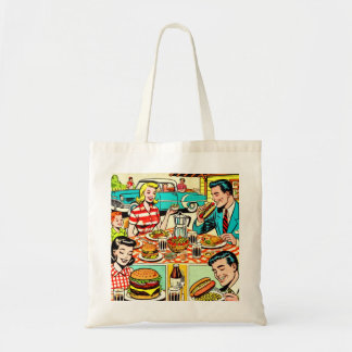 Tote Bag Bande dessinée de la famille Happy