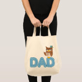 Tote Bag Bande dessinée d'Olivia VonHoot pour le papa - (Devant (produit))