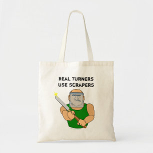 Tote Bag Bande dessinée drôle d'UseScrapers Woodturning d