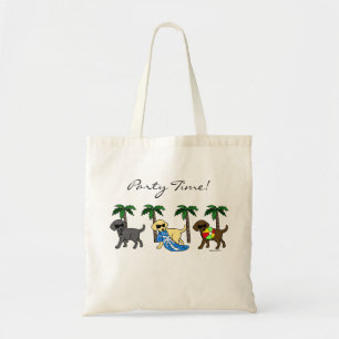 Tote Bag Bande dessinée fraîche de partie de plage de