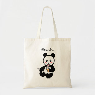 Tote Bag Bande dessinée personnalisée de crème glacée d