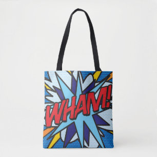 Tote Bag Bande dessinée Pop Art WHAM!BANG !