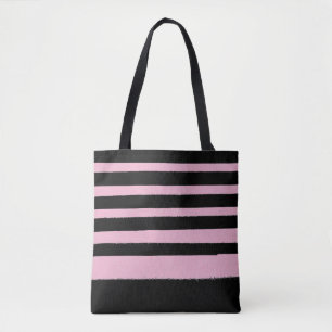 Tote Bag Bande moderne de Cool rose noir