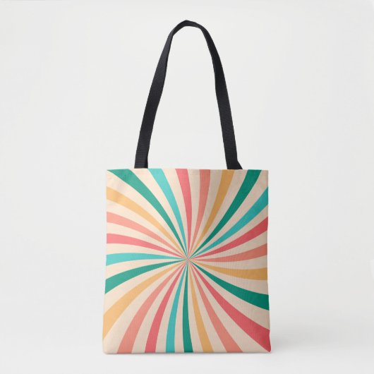 Tote Bag Bandes carrousel (Devant)
