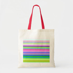 Tote Bag Bandes de néon colorées chaudes
