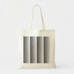 Tote Bag Bandes d'ombre grises
