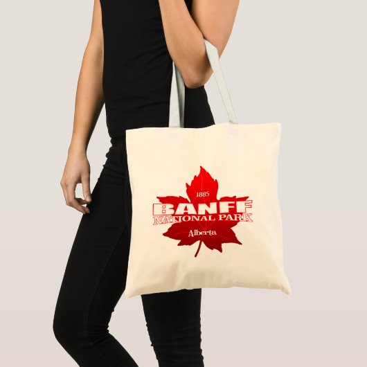 Tote Bag Banff NP (feuille d'érable) (Devant (produit))