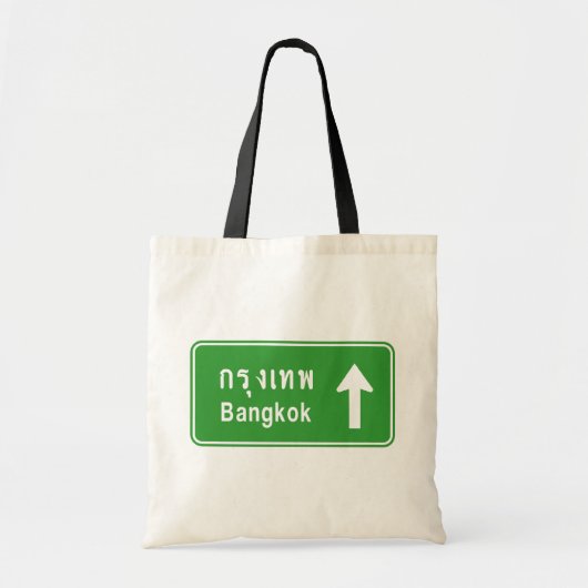Tote Bag Bangkok A ⚠ Voyage Autoroutier Thaïlandais ⚠ (Devant)