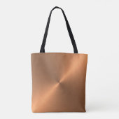 Tote Bag Bannière arrière - plan texture métal (Dos)