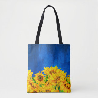 Tote Bag Bannière de tournesol Ukraine