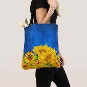Tote Bag Bannière de tournesol Ukraine (De près)