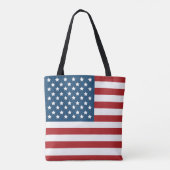 Tote Bag Bannière étoilée de drapeau des Etats-Unis (Dos)