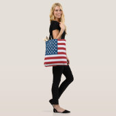 Tote Bag Bannière étoilée de drapeau des Etats-Unis (Sur le modèle)
