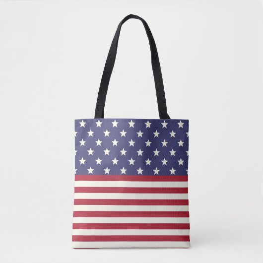 Tote Bag Bannière étoilée Etats-Unis patriotiques de (Devant)