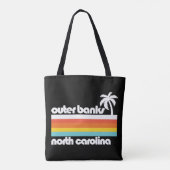 Tote Bag Banques extérieures Caroline du Nord (Dos)