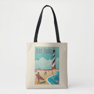 Tote Bag Banques extérieures Caroline du Nord