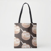 Tote Bag Bao Baby - Tea Time Bao Buddies (Devant)